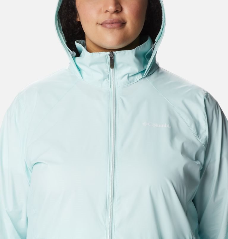 Women's Columbia Switchback III Jackets Turquoise | Plus Size CA-J630L